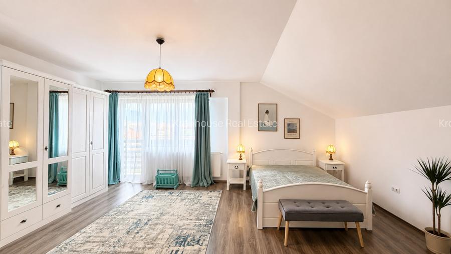 Apartament 3 camere pe doua niveluri | terasa | parcare | zona de case Tractorul - 19