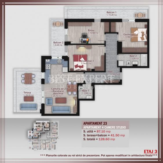 4 Camere Ideal Familie -Acces Rapid STB - 7