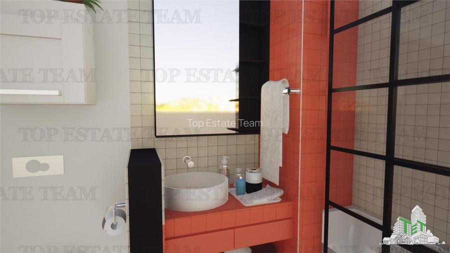 De vanzare casa tip duplex, 5 camere, curte 200mp - 13