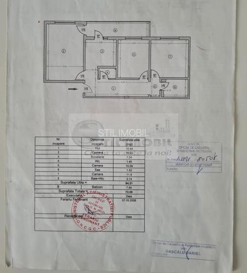 Ap 3 cam decomandat, Nicolina 2– Mobilat și utilat 127.000 € - 14
