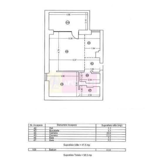 Apartament de Top în Vogh Olimp