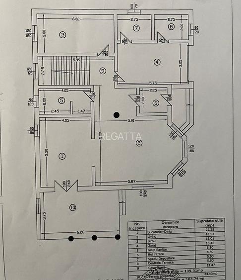 Vila spatioasa de inchiriat 7 camere cu gradina  si terasa spectaculoasa - 2