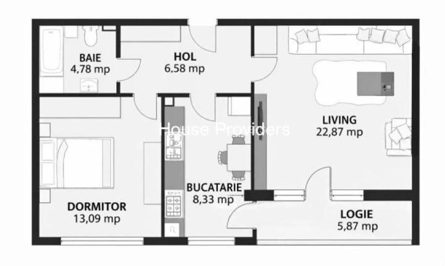 Trapezului, imobil nou, mobilat si utilat, parcare - 8