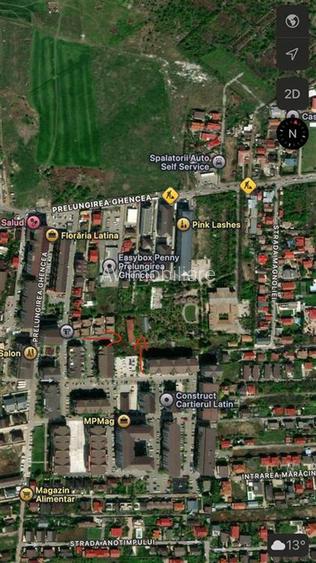 TEREN PRELUNGIREA GHENCEA -  CARTIERUL LATIN DRUMUL TABEREI COMISION 0% - 2