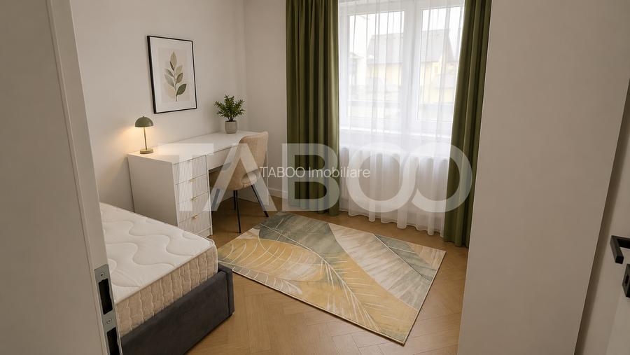 Casa individuala de inchiriat moderna 4 camere 2 bai teren - 9