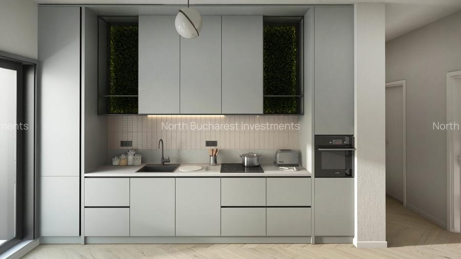 APARTAMENT 3 CAMERE - PIPERA - ANSAMBLU NOU - COMISION 0% - 6