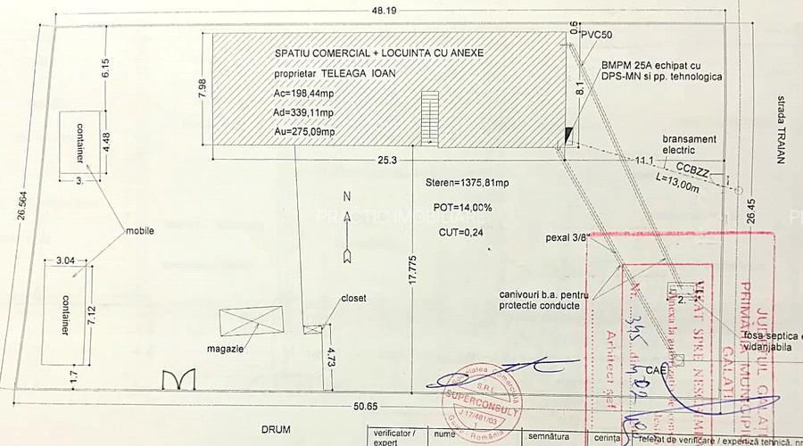 Spatiu Comercial 275 mp + Teren 1310 mp | Str. Traian - zona Metro - 3