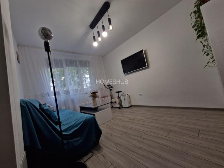 Studio dublu renovat, 29 mp, bloc reabilitat | Gară - Școală 7 - 2