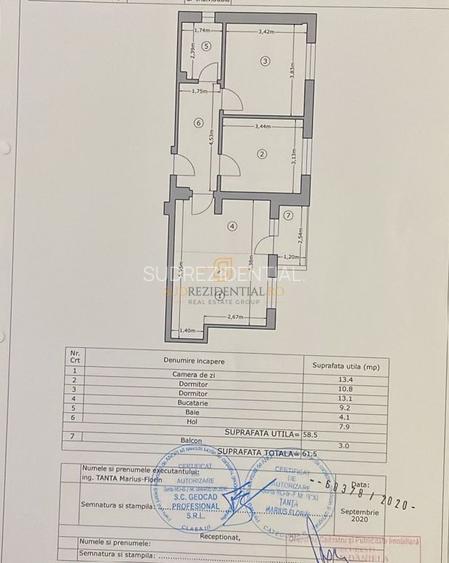 Apartament 3 camere, decomandat, Sector 4, Comision 0% - 1