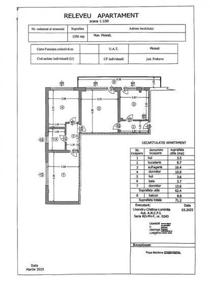 Ap 3 cam, semidec, et 3/9, Sud- Jianu - 16