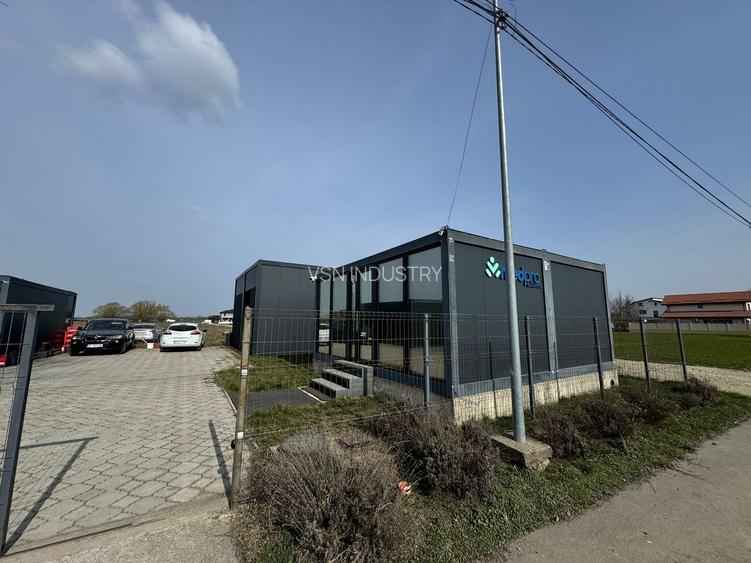 Teren ve vanzare cu 3 hale Domnești Șoseaua Curtea Domnească - 4