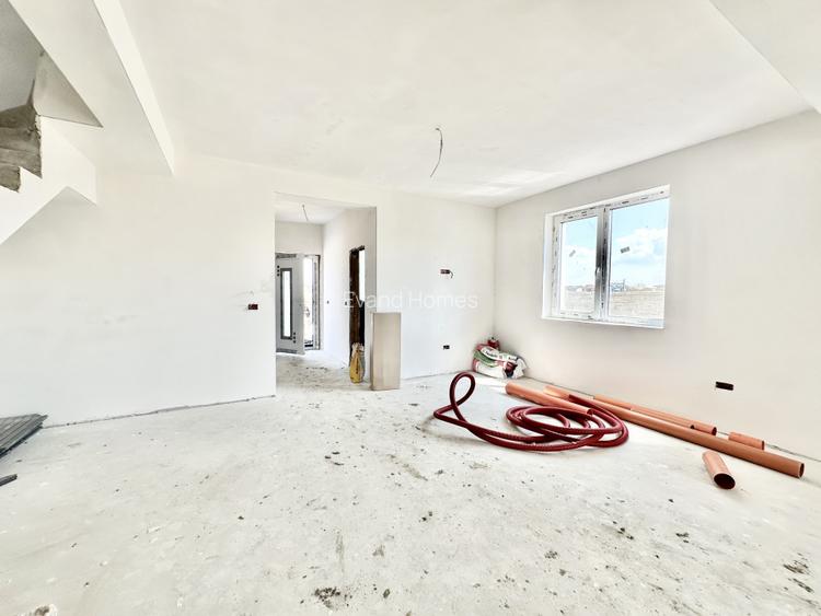 Duplex 5 camere, 130 mp utili, teren 350 mp, finisaje la alegere – Mosnita - 5