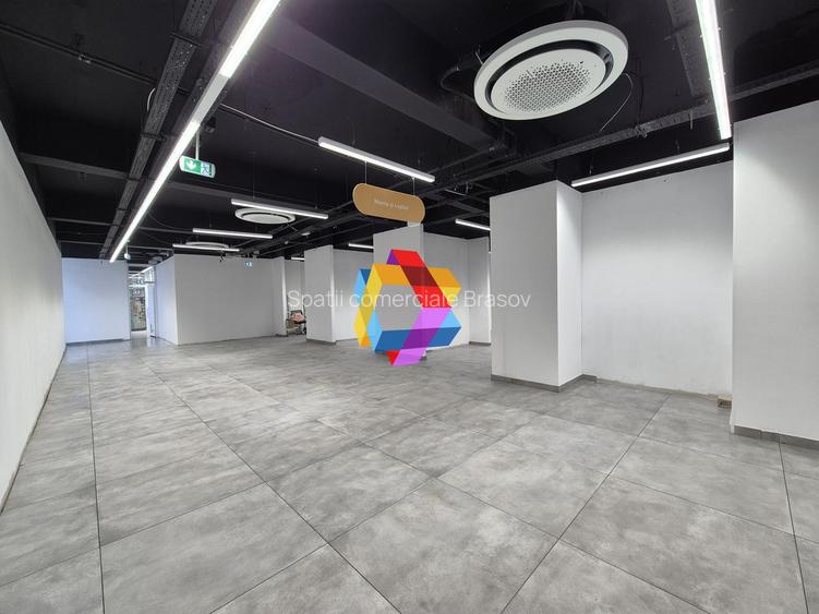 Spatiu comercial de inchiriat Brasov cu vad - 192 mp - 2