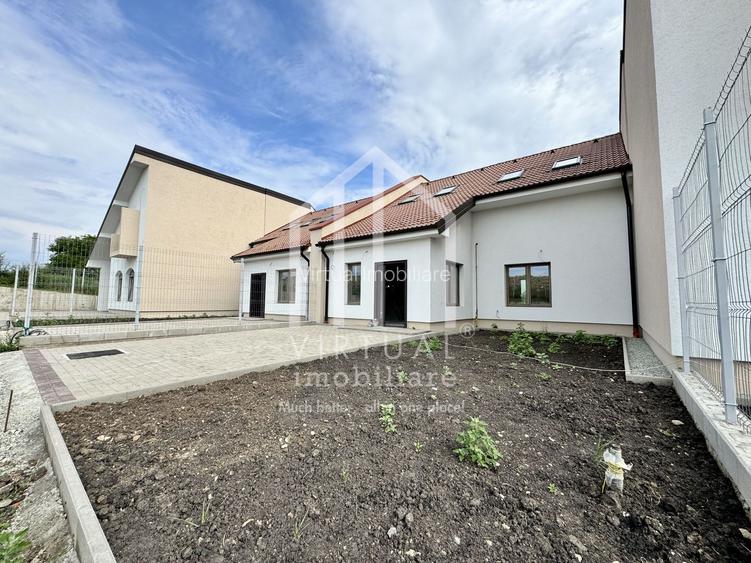 Casa cuplata cu 5 camere, 127mp utili, 136mp curte libera, Sura Mica - 3