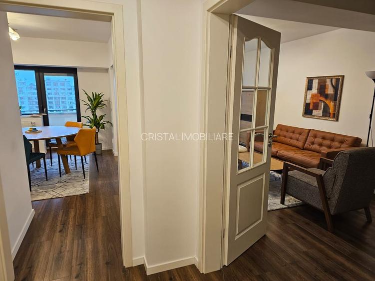 Duplex luxos 3 camere, 130 mp, complet mobilat pretabil birou - 7