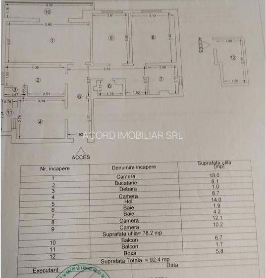 Apartament 4 camere decomandat Dacia - 2