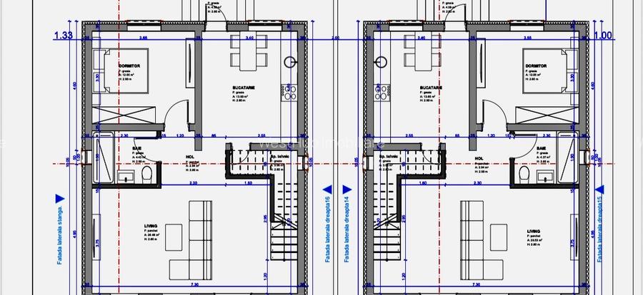 Casa individuala, 4 camere, 100 mp utili, 372 mp teren - Sanandrei - 10
