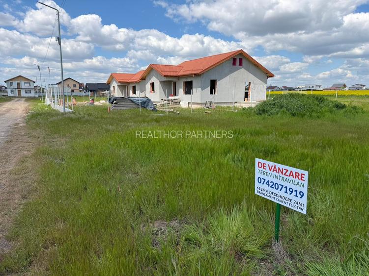 Intravilan 633mp | Deschidere 24ml | bransament curent | Str. Oituz - 3