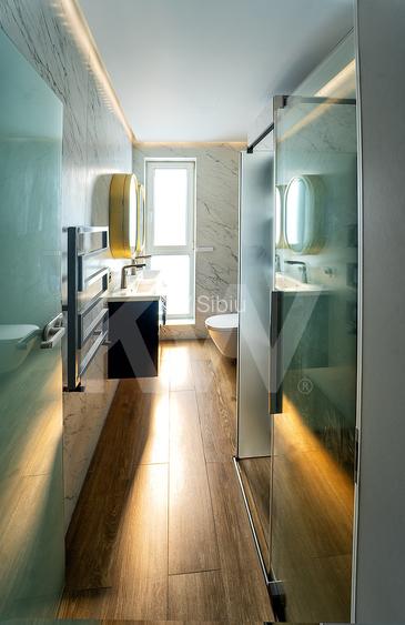 Penthouse smart în Sibiu - etaj retras, terasă generoasă - 9