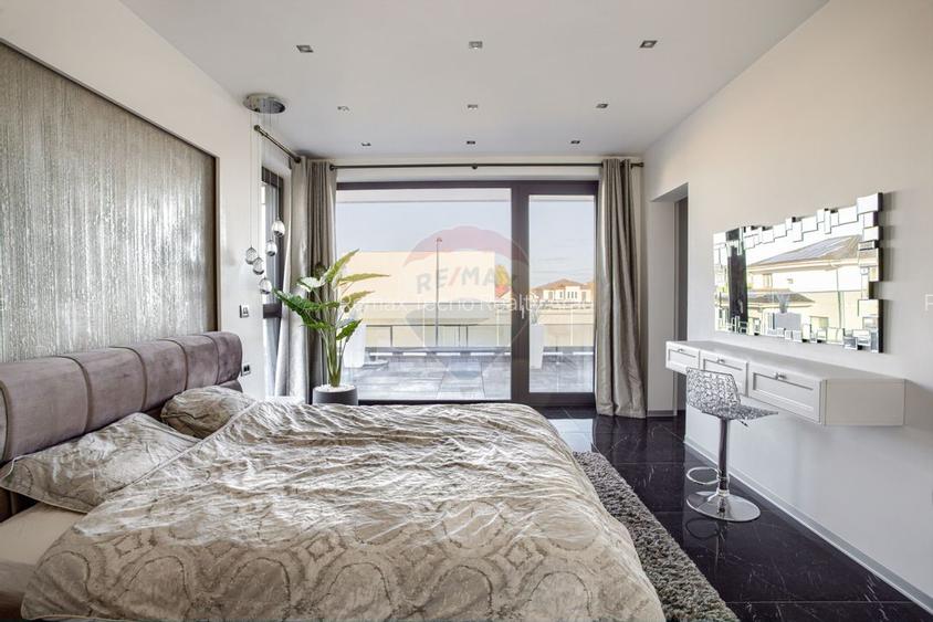 Vilă de lux stil mediteranian de vânzare zona Aradul Nou-Tabacovici - 16