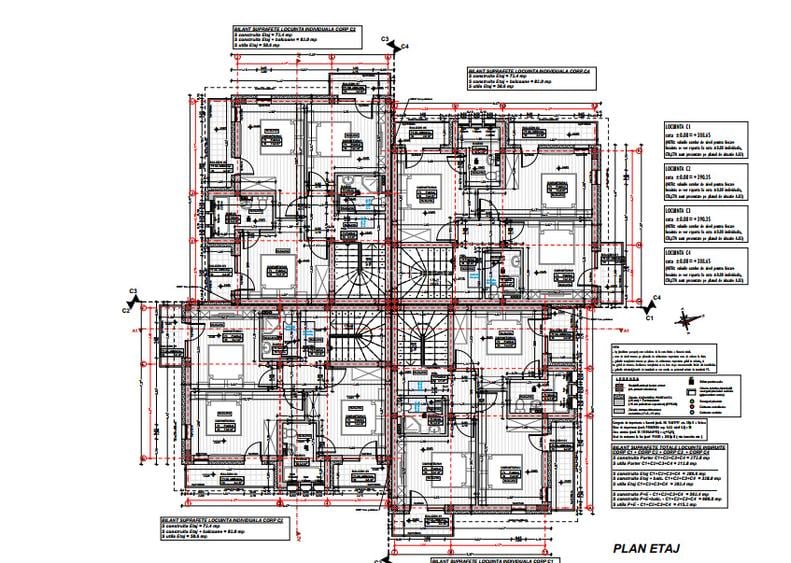 Casa tip cvatruplex,4 camere, mp teren, Zona Terra - 3