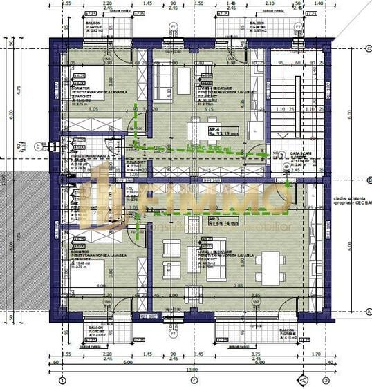 Spatiu Central | Cladire noua | 128 mpu | ID: 1700 - 5