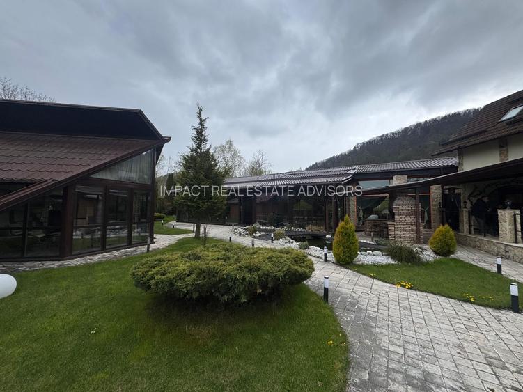 Pensiune deosebită în Bran || priveliște panoramică, facilitati premium - 40