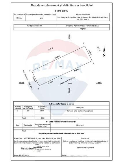 Teren de vânzare Glajerie-Râșnov, Pretabil Casă de vacanță - 6