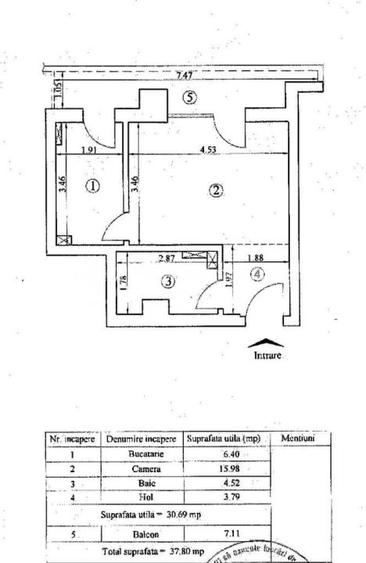 Etaj 1! Apartament 1 camera, GRAND CONEST Residence - 8