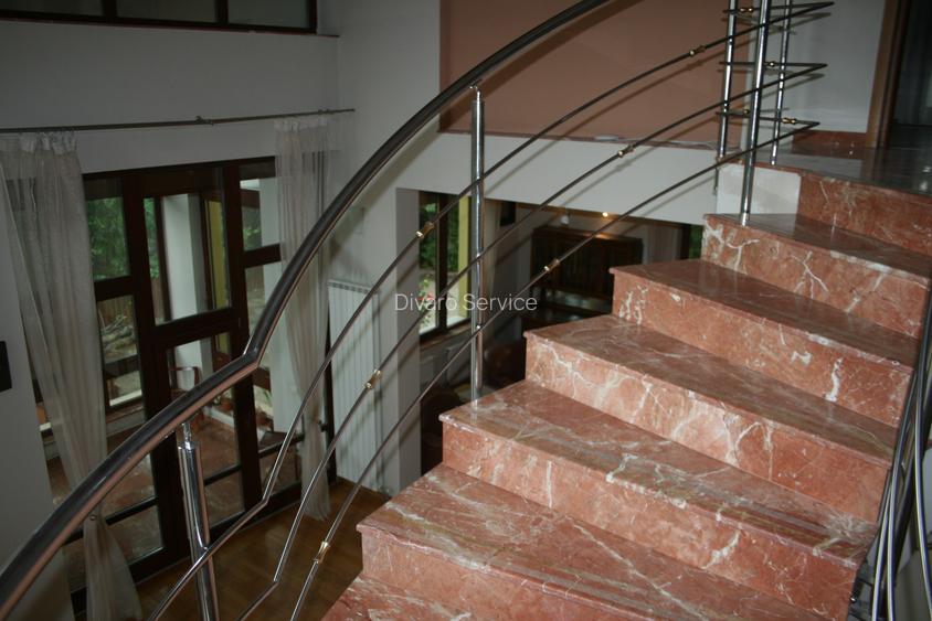 Inchiriere vila superba D+P+1+M gradina garaj piscina teren 2500mp Pipera padure - 14