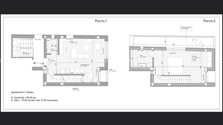 Duplex 3camere/Str Miercani/Imobil 2025 - 18