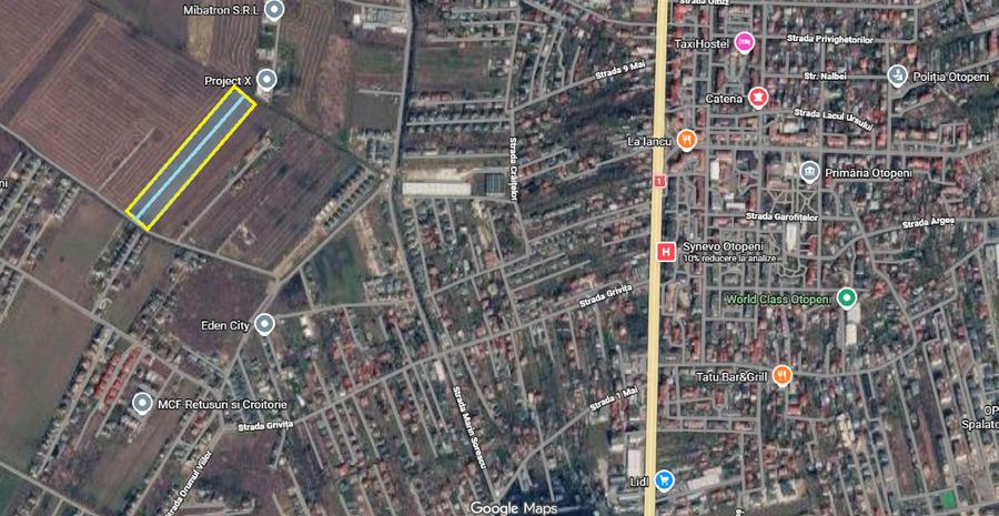 Particular vând teren în suprafață de 400mp fără agenții