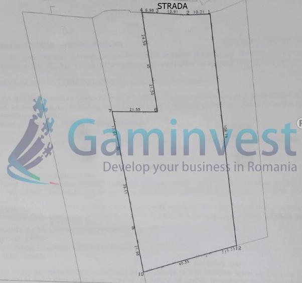Teren intravilan pentru dezvoltare imobiliara, zona Gheorghe Doja, Oradea, Bihor
