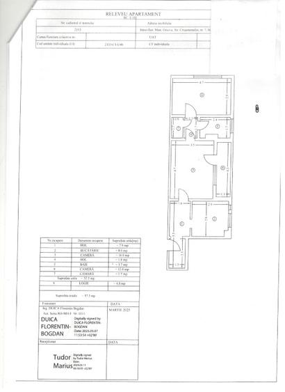 Apartament 2 camere, etaj 1 Orșova, zona Ghebaur, vedere la faleză - 3