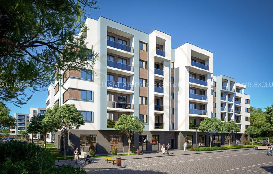 De vânzare apartament 2 camere Smarald City Satu Mare - 11