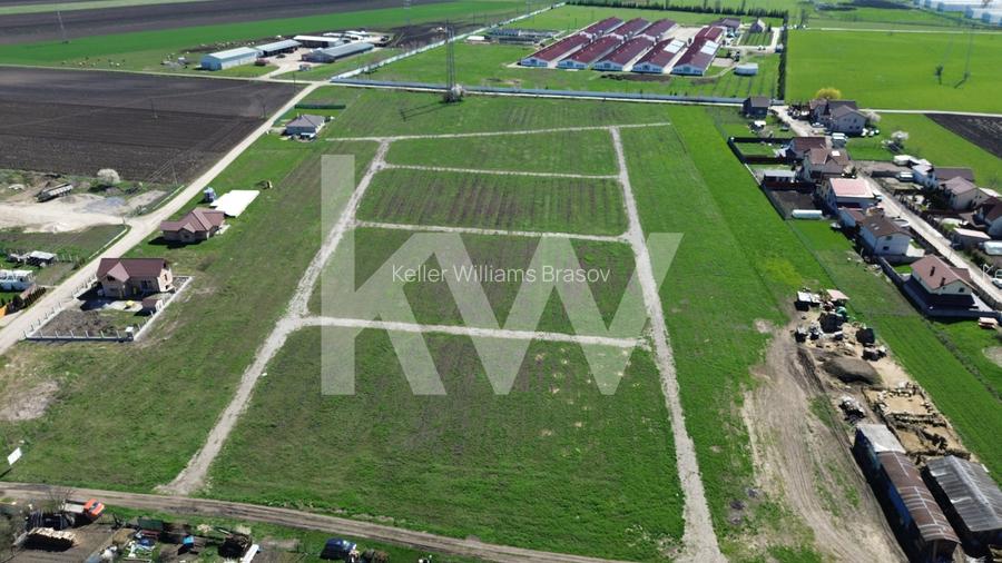 Teren de 475 mp în Hălchiu - utilități - Comision 0% - 17