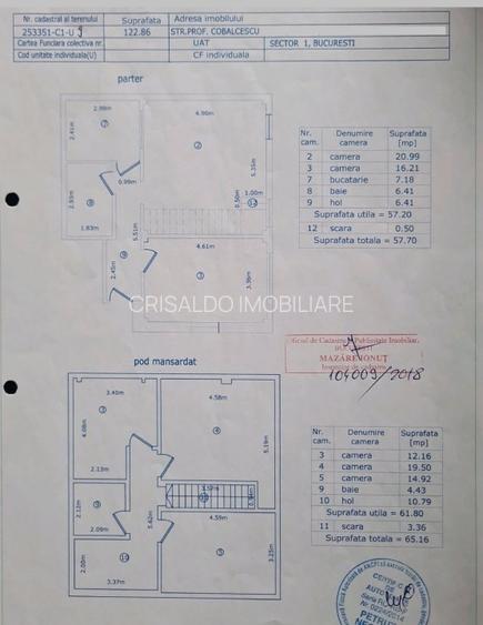 Corp de vila P+1 Parc Cismigiu - Cobalcescu - 22