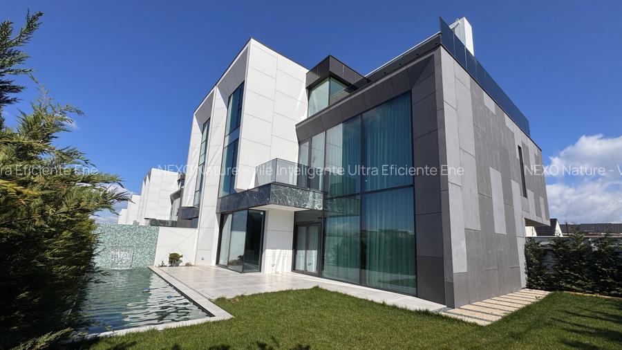 NEXO Nature FINALIZAT - Pipera - Vile Inteligente cu living înalt de 7m - 380 mp - 3