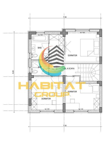 Casa individuala- 4 camere - Popesti Leordeni- acte gata - 4