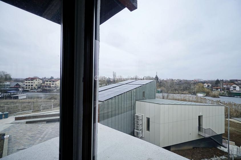 👉 Vilă spectaculoasă pe lac – Ghermănești | 552 mp | Terasă, ponton, - 15