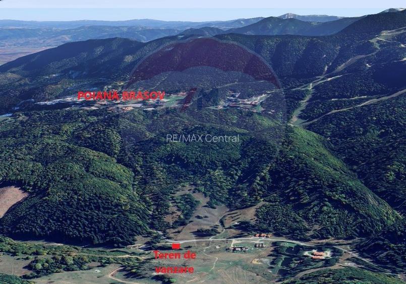 Teren de vis la poarta statiunii turistice Poiana Brasov -- 1000 mp - 2