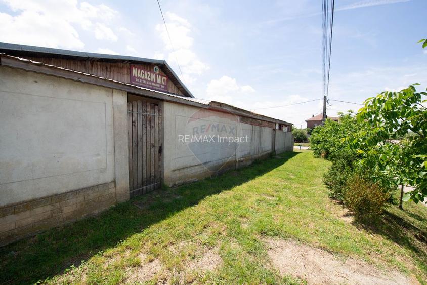 Casa de vanzare teren 2000mp si spatii comerciale Galbinasi Calarasi - 18