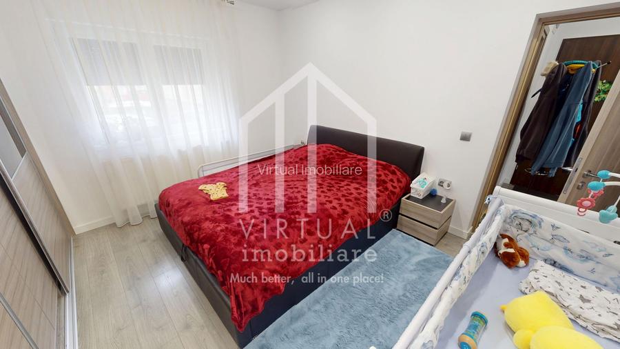 Ap. cu 3 camere 83mp utili + terasa si gradina  | 2 locuri de parcare - 3