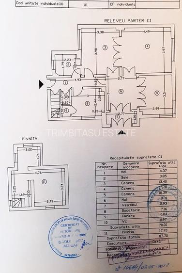 Piata Muncii, casa 87 mp totali, 179 mp curte libera, ideala birouri - 35