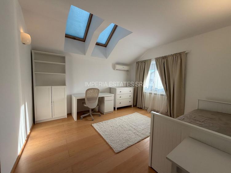 VILA INDIVIDUALA , teren 500 mp, mobilata complet, cartier rezidential - 18