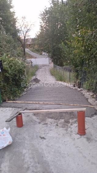 Vand teren,fundatie,fier stalpi - 8