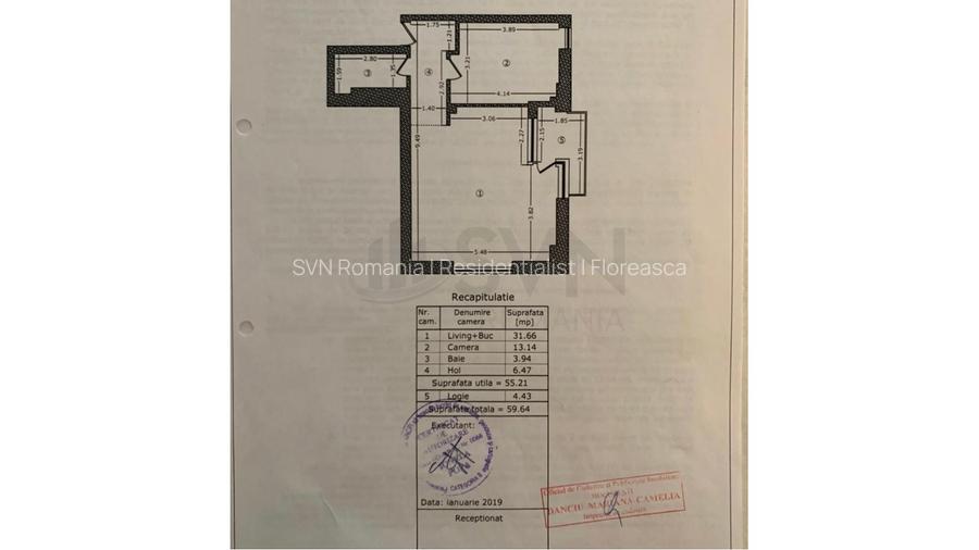 REA1024665 Apartament modern 2 camere I Aviatiei Park - 8