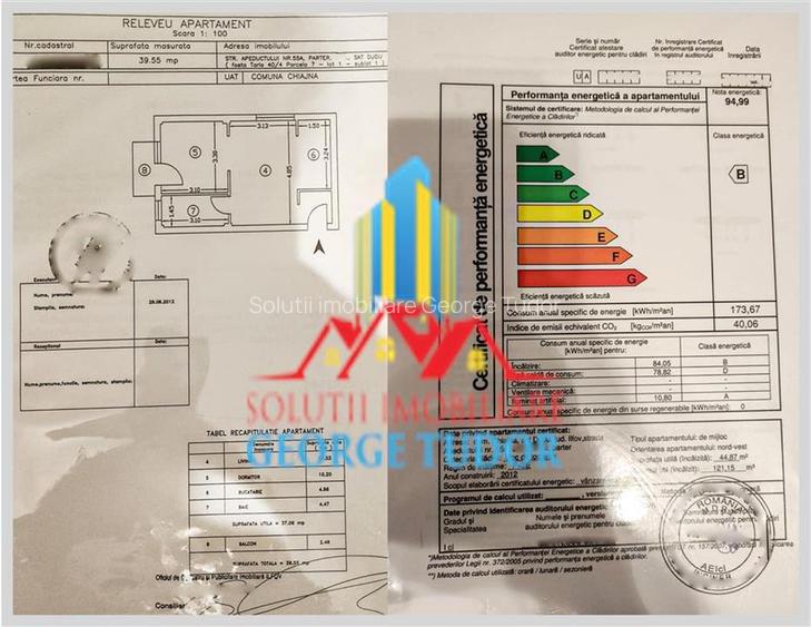 Ap. 2 camere 40 mp + 62 mp curte(terasa)+parcare, Str. Apeductului, Chiajna - 20