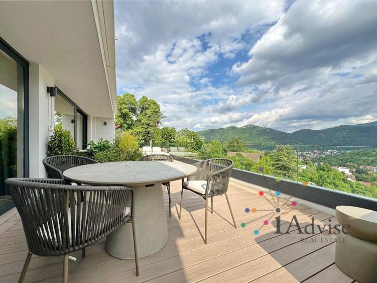 Penthouse exclusivist cu panoramă spre Tâmpa și Postăvaru | Design Premium - 31