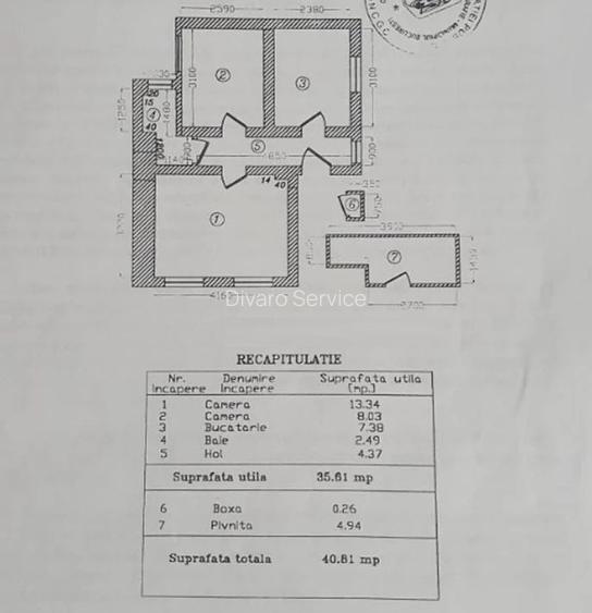 Inchiriere apartament 2 camere renovat vila Palatul Cotroceni metrou - 1